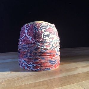 Buff headband in multi rust design